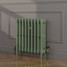 CI-RC660-GRN-FB-LS02 - Richmond Green 4 Column Victorian Cast Iron Radiator H660mm x W776mm CI-RC660-GRN-FB-LS02 - Richmond Green 4 Column Victorian Cast Iron Radiator H660mm x W776mm